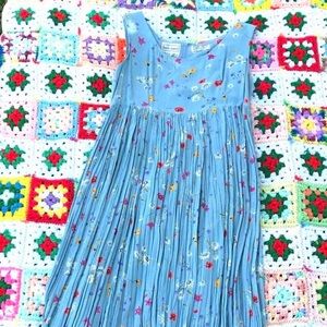 Vintage Karin Stevens Maxi Floral Dress